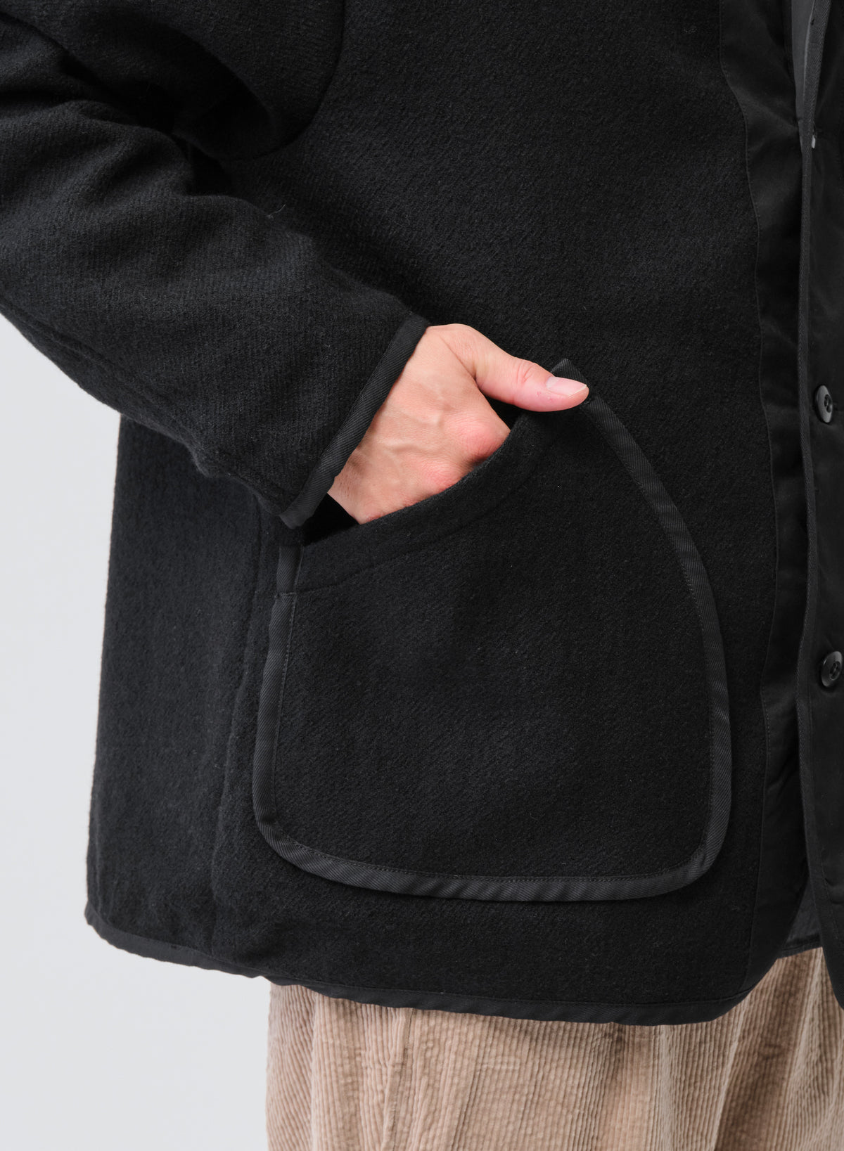 CO/NYオックス3WAYフーデットコート