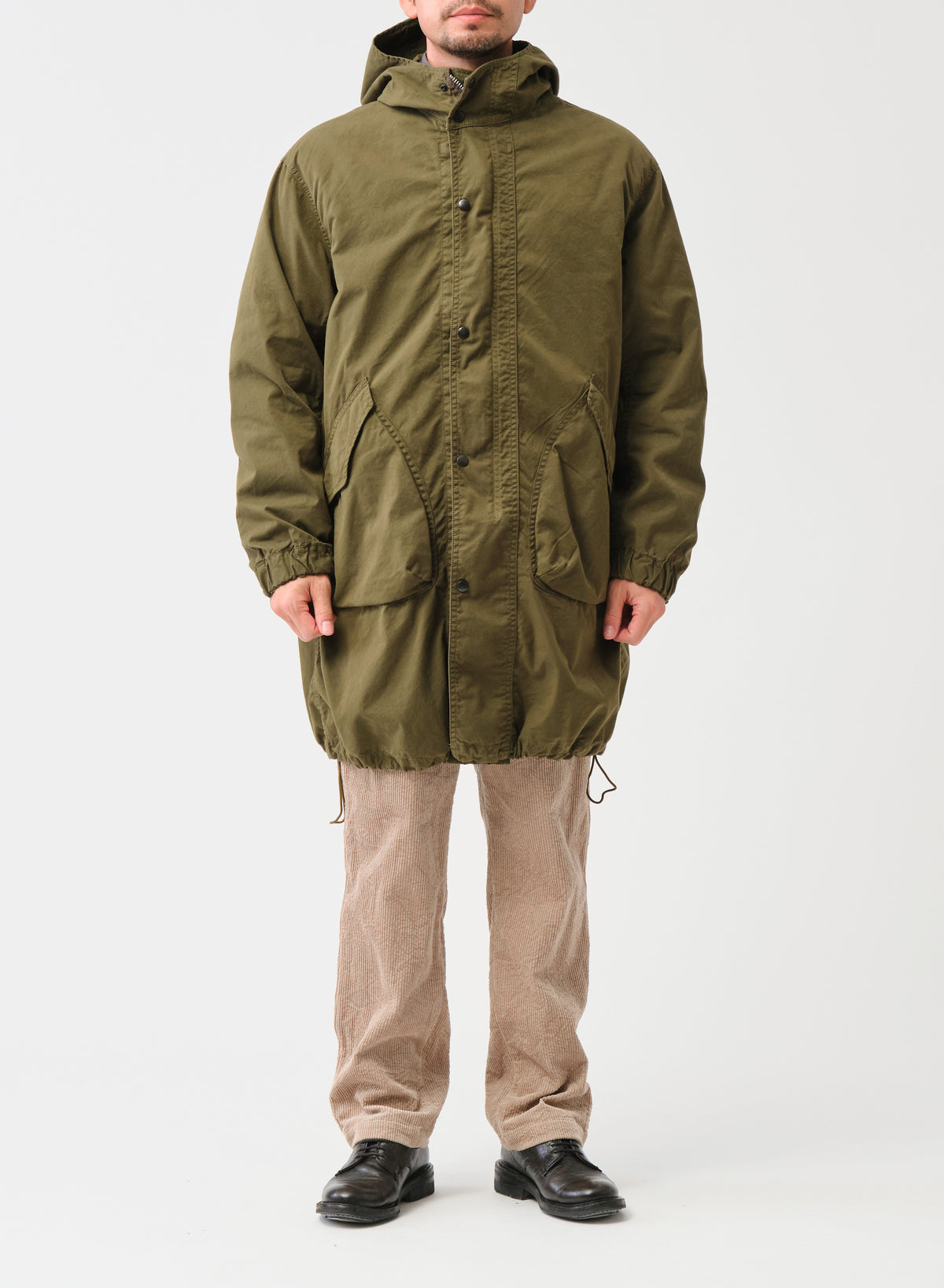 CO/NYオックス3WAYフーデットコート