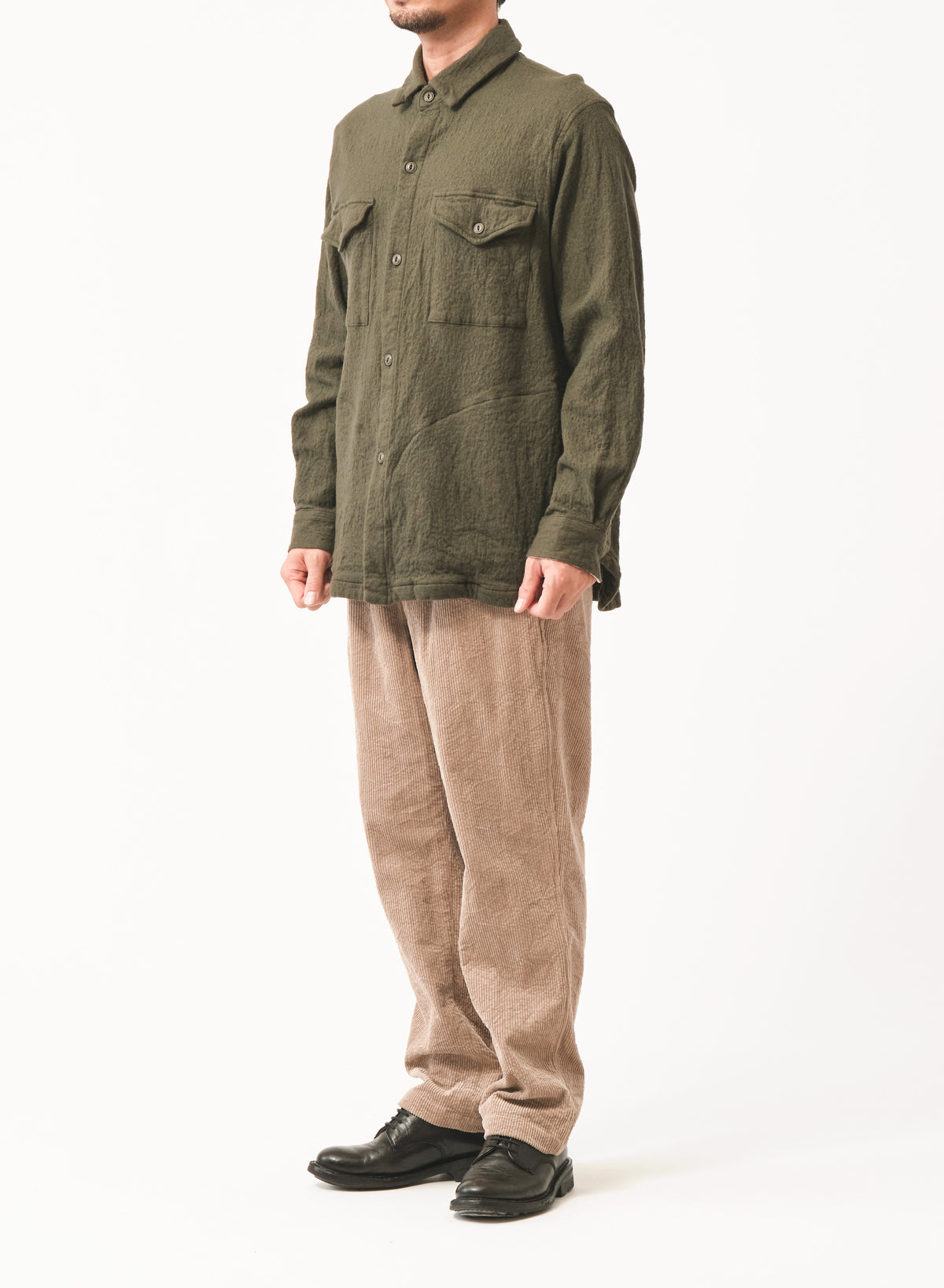 CO/WOツイルワッシャーワークシャツ