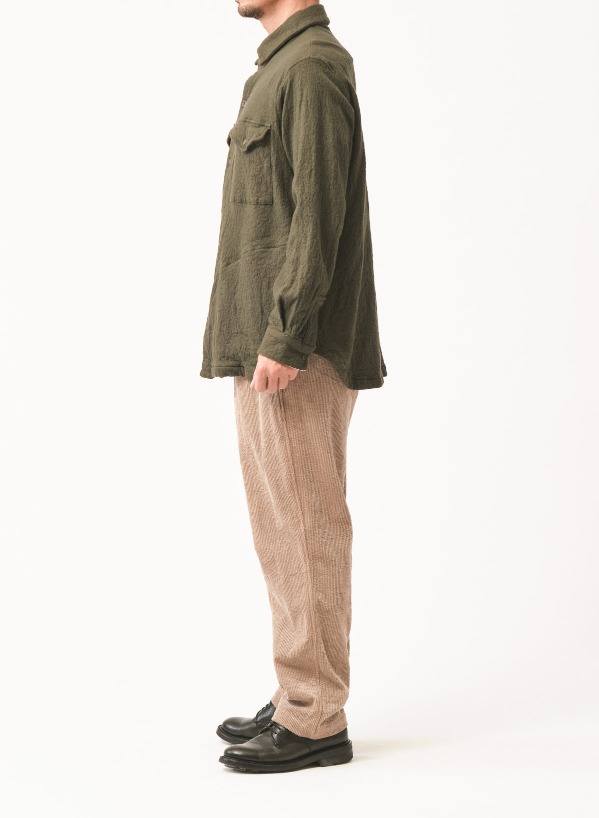 CO/WOツイルワッシャーワークシャツ