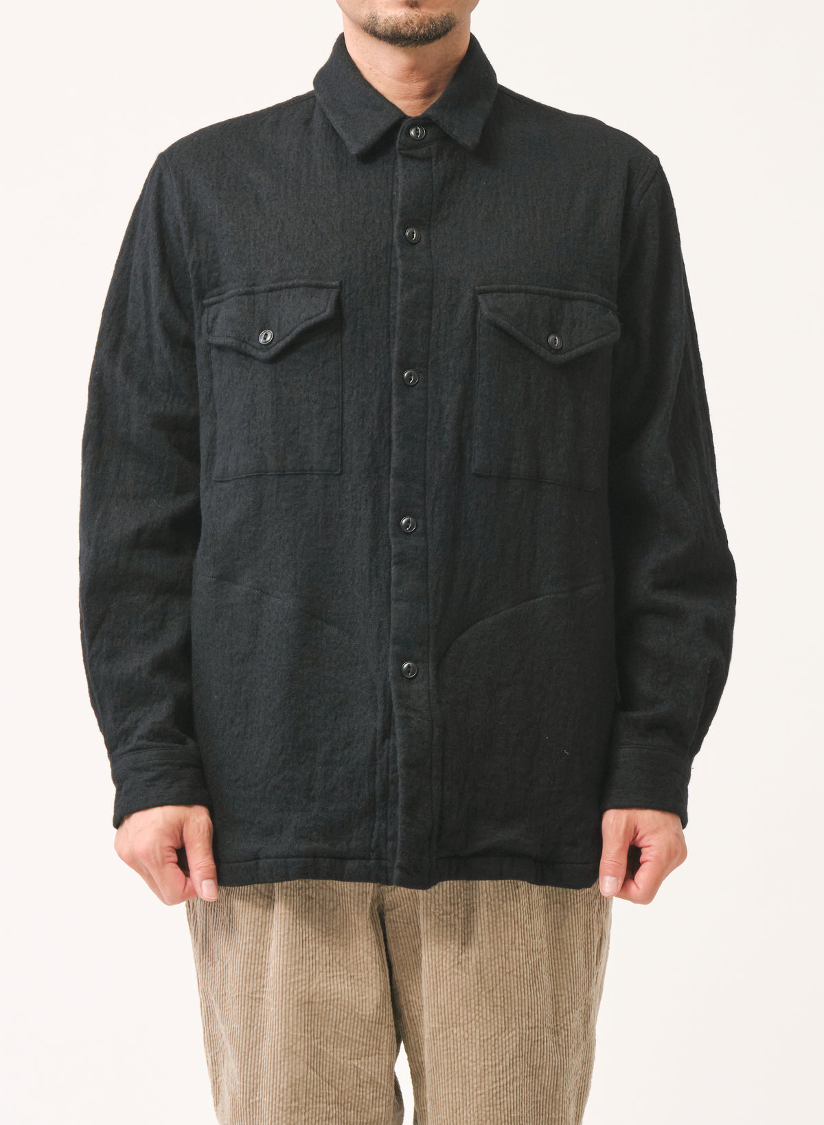 CO/WOツイルワッシャーワークシャツ