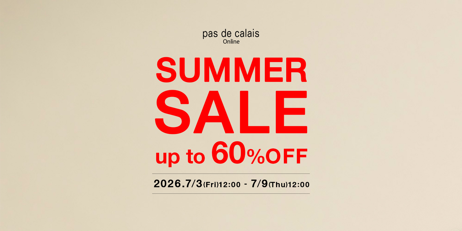 sale